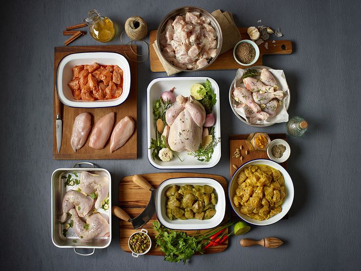 Fresh chicken preparation